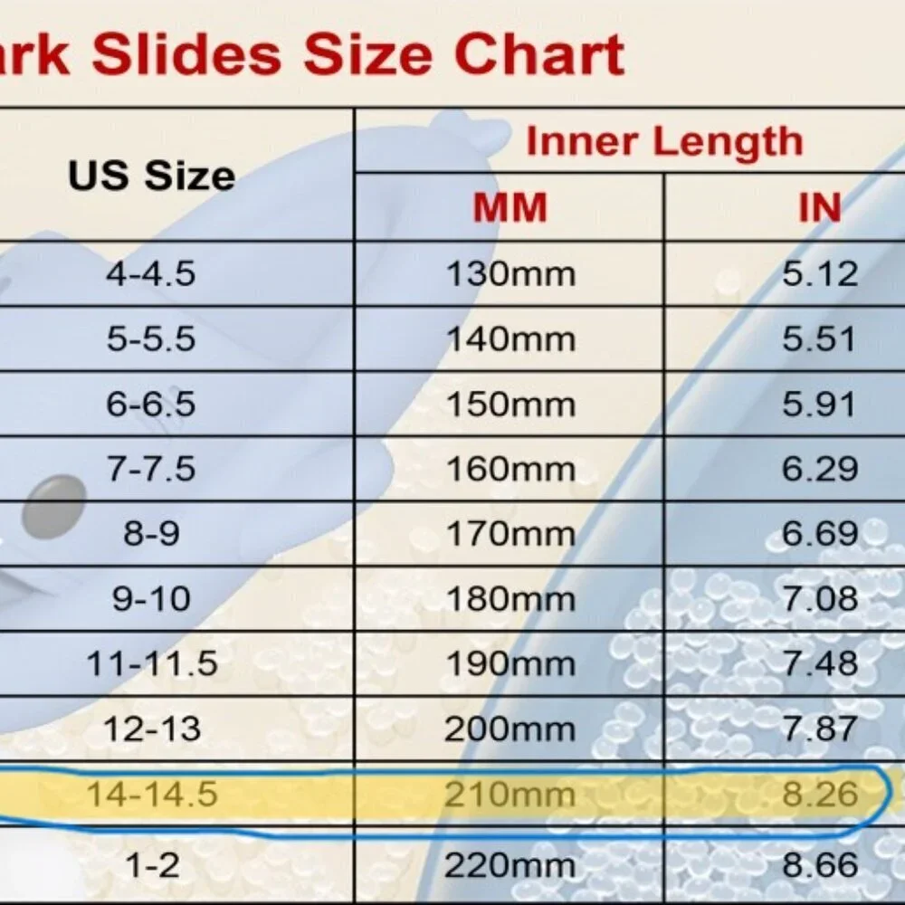 Size14-14.5 LittKids Shark Slides Boys Girls Toddlers Cloud Slides Cute Cartoon - Picture 8 of 9